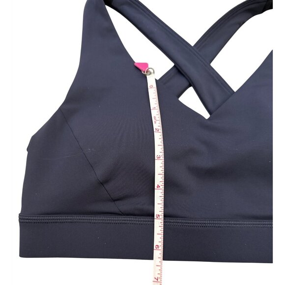 Lululemon Envital Bra B/C Cross-Back Sports Bra Size 4 Black W2EIWS in BKNT NWT - Picture 11 of 15